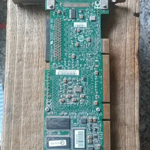 议价SCSI卡,外置小口68针,内置标准68针,功能正常无拆修!