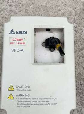 议价VFD007A43A 台达变频器 380V 0.75KW 成