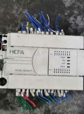 议价二手拆机PLChcfa hca8-16x16yt 禾川plc