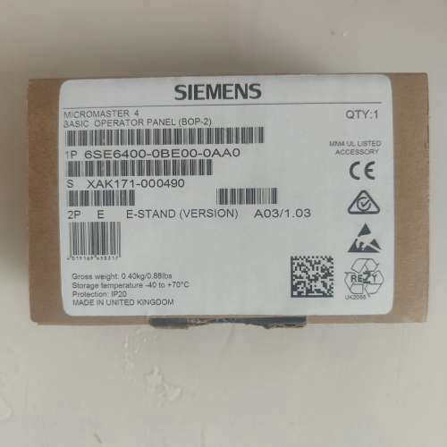 议价6SE6400-0BE00-0AA1  0AA0全新原装42