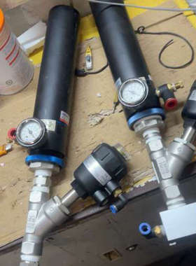 议价VASKO真空自动系统管道配件，带压力表和调节阀，DN20规