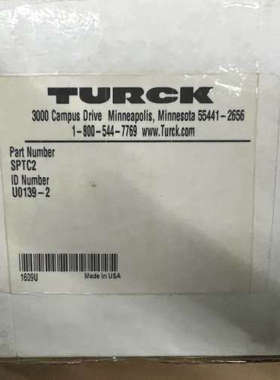 议价TURCK图尔克SPTC2  编号 U0139-2 全新原装