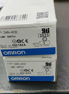 议价全新限位开关D4N–4232