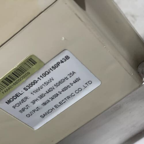 议价S3000-110G/150P43B三基变频器11KW 15