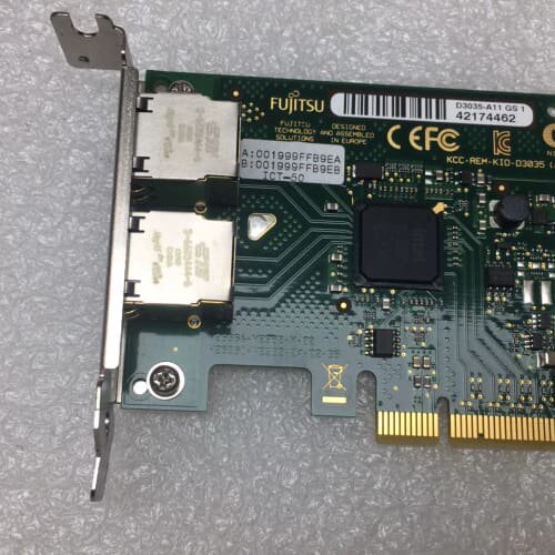 议价原装拆机 Intel i350-t2千兆双口网卡 富士通款D