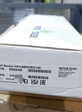 议价全新瑞士原装梅特勒TOLEDO pH传感器 InPro480