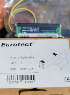 议价ETRJ45系列Eurotect欧申防雷器浪涌保护器ETRJ