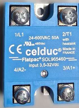 议价赛德Celduc固态继电器 Flatpac SOL96546