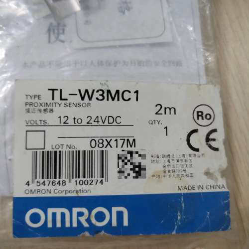 议价接近开关TL一W3MC1 ， 全新的，原装封袋还在没有