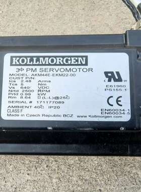 议价科尔摩根电机  AKM44E-EKM22-00橙色如图 实物