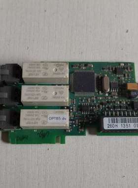 议价拆机伟肯变频器OPTB5继电器输出卡，型号PC00260F，