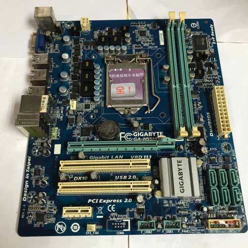 议价枝嘉GA-H55M-S2 1156针主板 上三代内存 支持i