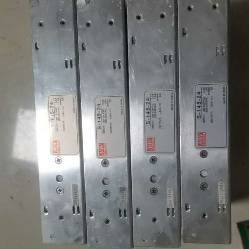 议价台湾明纬拆机电源S-145-24  24V6A