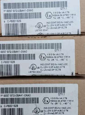 议价全新6ES7 972-0BA41-0XA0 DP插头