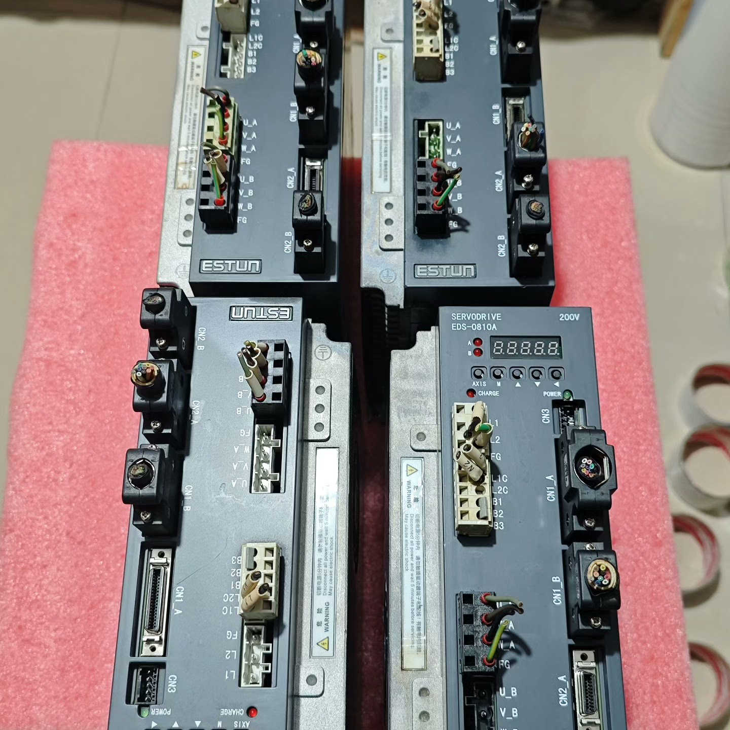 议价拆机ESTUN埃斯顿伺服驱动器EDS-0810APC   4