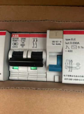 议价ABB漏电保护器GS262-C10 0.030A 400V