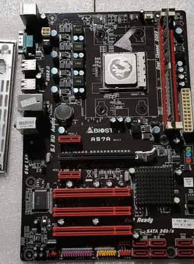 议价映泰A57A主板加AMD 631处理器加内存4G 使用正常