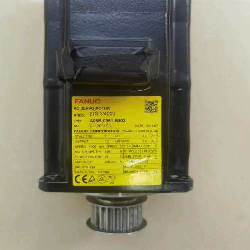 议价A06B-0061-B303发那科伺服电机，几乎全新，实物拍