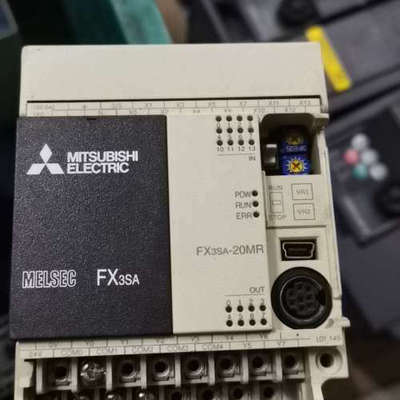 议价三菱PLC   FX3SA-20MR-CM   拆机现货