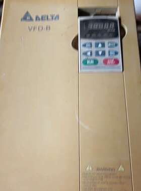 议价台达变频器18.5kw vfdb 拆机功能正常，面板连接插头