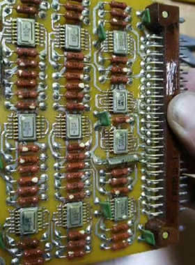 议价前苏联船用计程仪的板子kb3.302.01