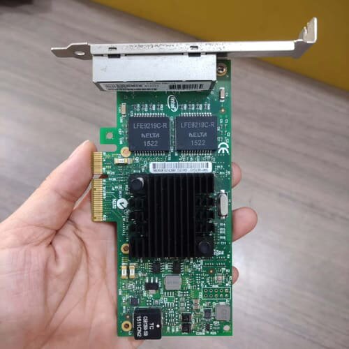 议价原装Intel I350-T4四口千兆网卡I350T4BLK