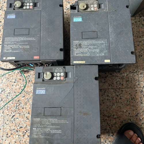 议价三菱变频器 Fr-f740-7.5k-ch 三台拆机如图 标