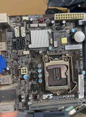 议价拆机3个精英H81H3-I主板  17X17 ITX小板