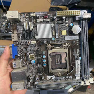 议价拆机3个精英H81H3-I主板  17X17 ITX小板