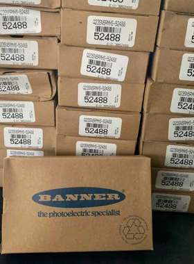 议价全新邦纳Banner Q23SN6RMHS-52488光电传