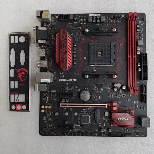 议价微星b350m gaming pro主板 原装拆机 好