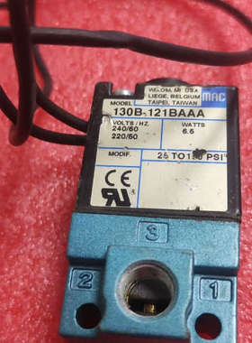议价MAC电磁阀型号130B-121BAAA，拆机原装正品，来自