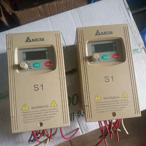 议价台达变频器VFD002S21A功率200W电压220V，现货