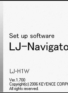 议价KEYENCE/基恩士 LJ-H1W LJ-Navigato