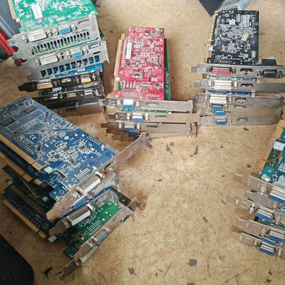 议价30片亮机卡，都带HDMI口好 测试  vgaHDMi