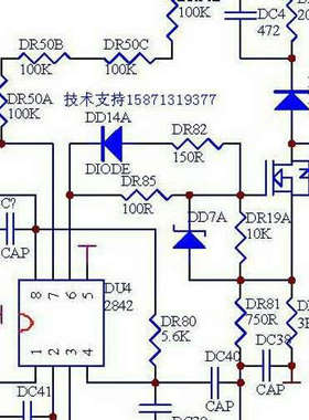议价富士变频器电路图 富士达IDU412变频器原理图。C1S,F