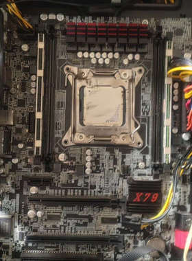 议价X79主板 E5-2670CPU 一套110。成色很新 固