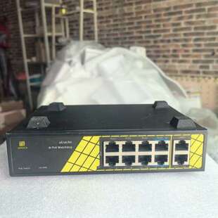 议价桢田P9828V6 10口百兆POE交换机,8口POE供电