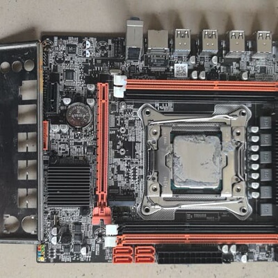 议价X99 D3M主板，处理器E5-2676V3,，正常测
