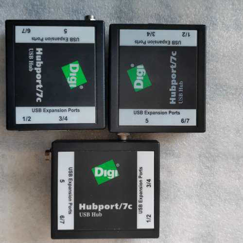 议价Digi Hubport/7c USB2.0 Hub 工业级