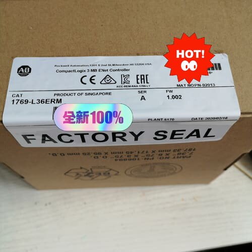 议价1769-L36ERM全新原装AB控制器,。