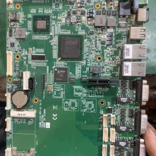 议价研华EAMB-1110 触摸工控一体机主板 拆机好