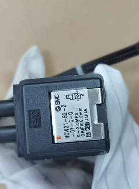 SMC原装电磁阀VCW21-5G-2，带24V DC标识