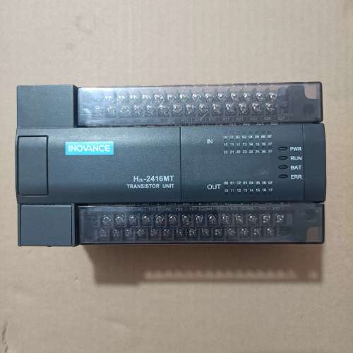 议价汇川PLC，型号H2U-2416MT-XP，成色95新，装机