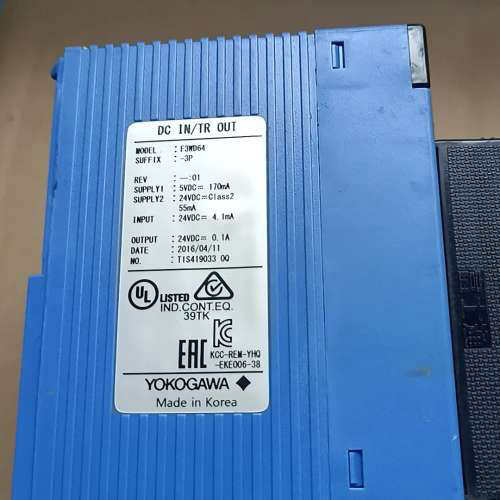 议价横河PLC模块 F3WD64-3P 原装拆机，成色如图，功能