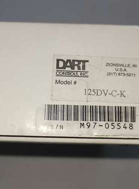 议价DART CONTROLS调速器125DV-C-K，DART