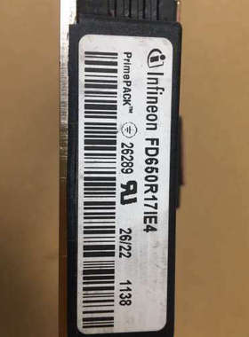 议价英菲凌的IGBT，拆机件，型号：FD650R17IE4，功能