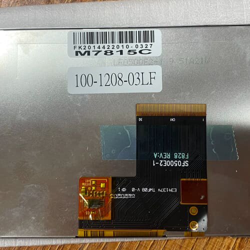 议价5寸工控屏M7815C，排线SF0500E2-1