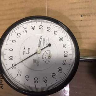 议价三丰千分表。指针千分表，型号3109F，超大表盘，归零很