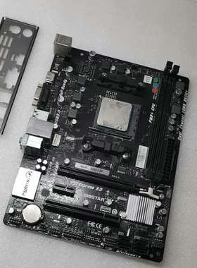 议价铭瑄A68U3P主板加X4 860k处理器 使用正常  成色